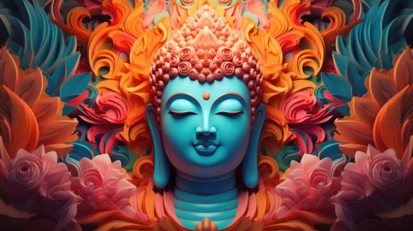 Buddha 3D Wallpaper Free Image