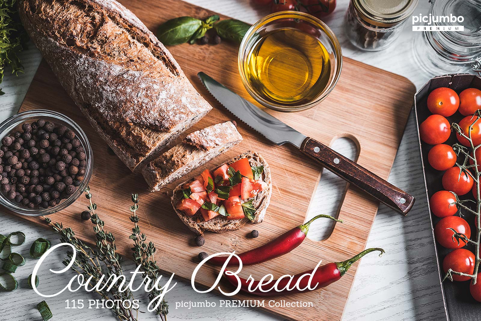 Download hi-res stock photos from our Country Bread PREMIUM Collection!