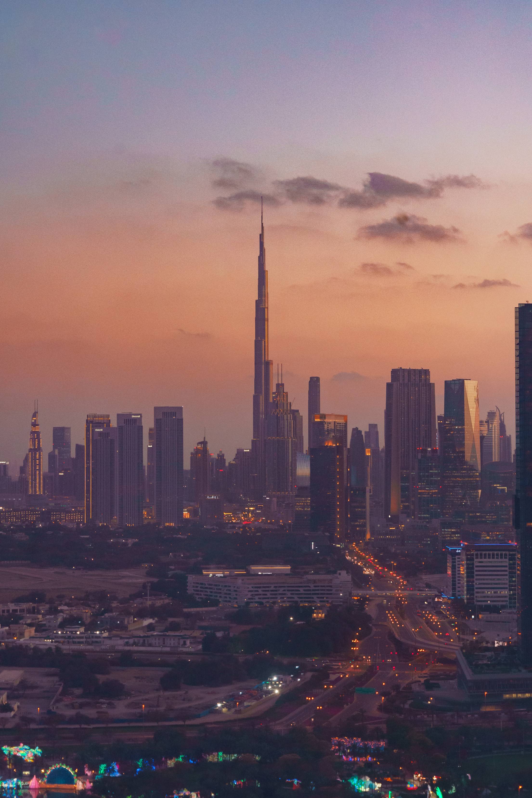 Dubai Downtown Cityscape Free Photo