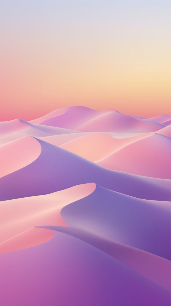 Gorgeous Colorful Desert Dunes Free Image