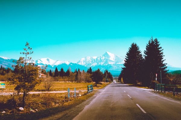 High Tatras Mountains Scenery Vintage Free Photo