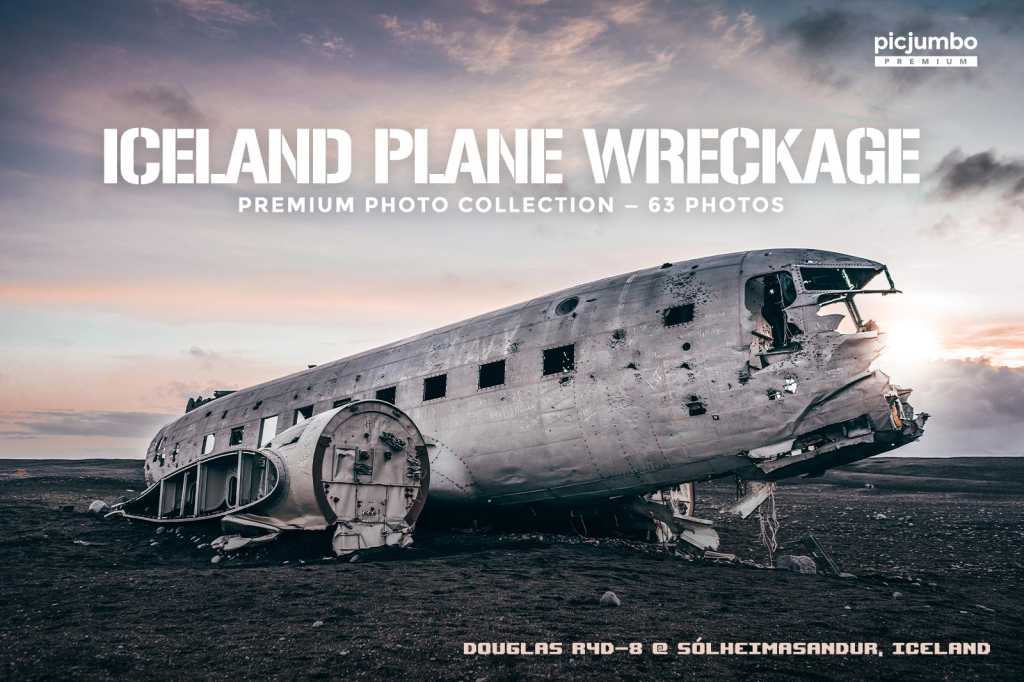 Iceland Plane Wreckage Photo Collection