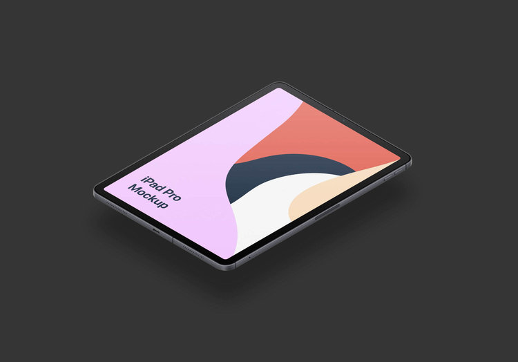 iPad Pro Free PSD Mock-Up