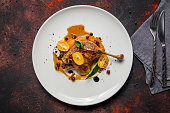 Duck leg confit