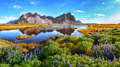 Stokksnes cape in Iceland