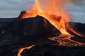 Volcano eruption in Iceland 2021