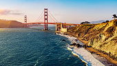 View of Golden Gate Bridge