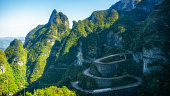 China Zhangjiajie stone landscape