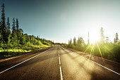 road in mountains