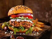 100% Lamb -Greek Burger