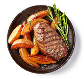 grilled beef steak