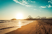 Amusement park in Santa Monica