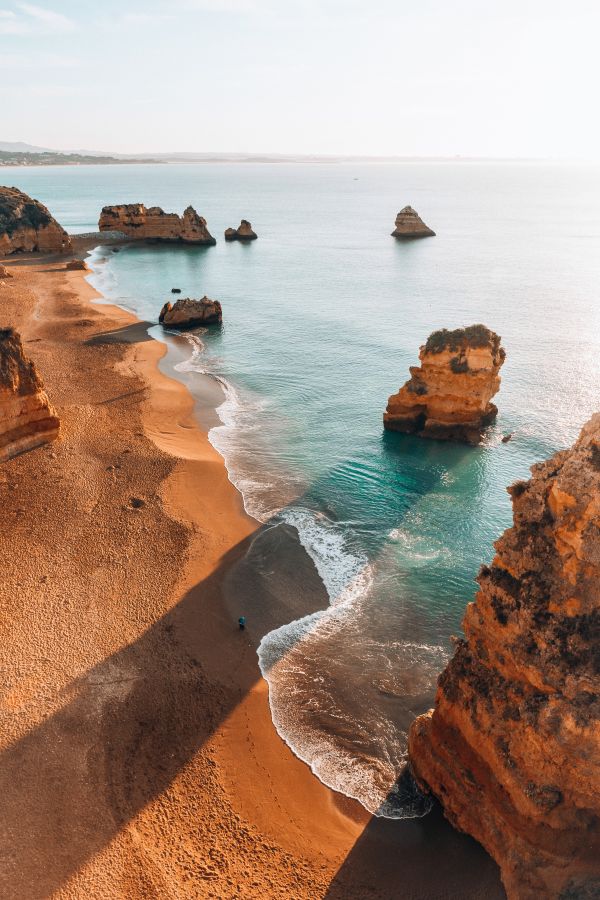 Morning on a Beach Free Photo