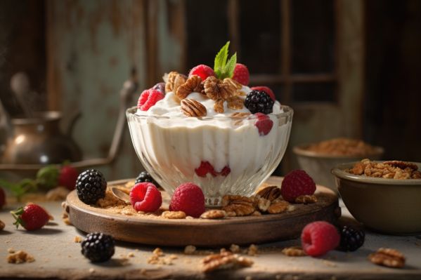 Muesli Breakfast Food Photography Free Image