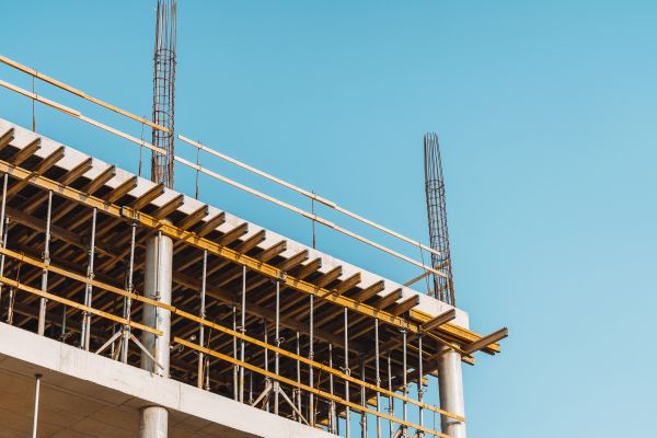 New Office Building Construction Free Stock Photo