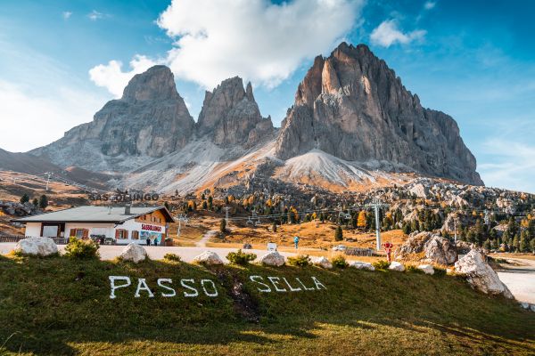 Passo Sella, Dolomites, Italy Free Photo