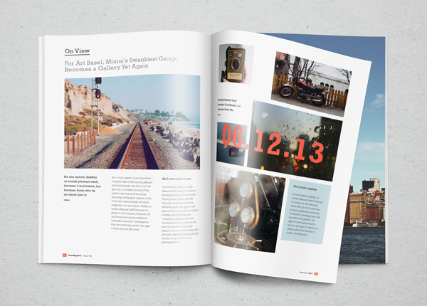 Photorealistic Magazine MockUp