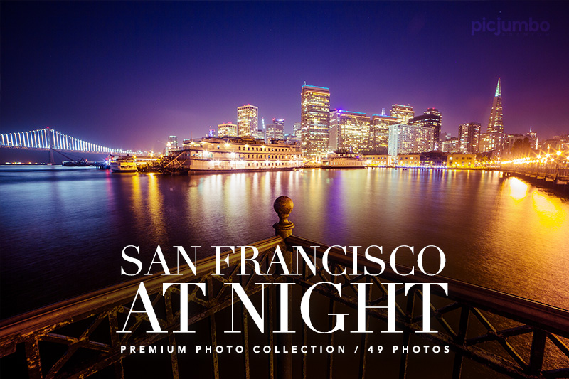 Download hi-res stock photos from our San Francisco at Night PREMIUM Collection!