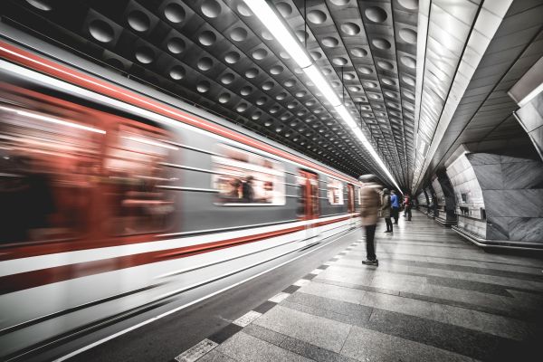 Prague Metro Subway Public Transport Network Free Stock Photo