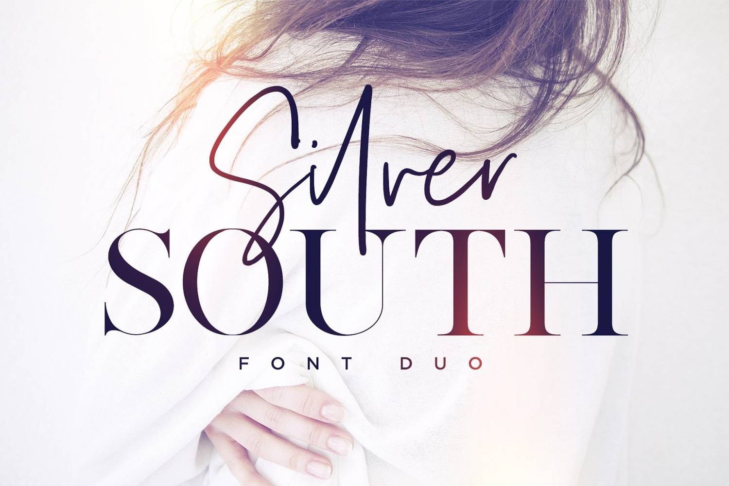 Silver South (pair of script and serif fonts)