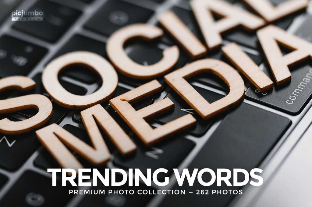 Trending Words Photo Collection