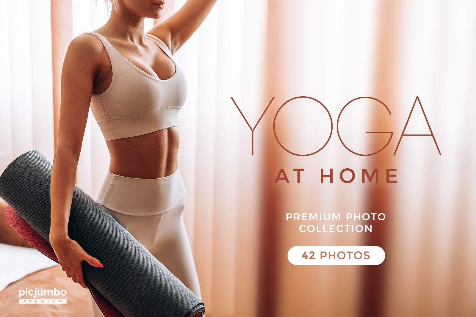 Download hi-res stock photos from our Yoga at Home PREMIUM Collection!