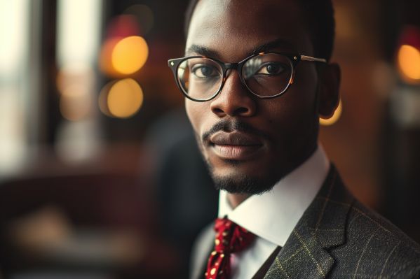 Young Black Business Man Lawyer Entrepreneur Free Image