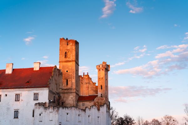 Zámek Břeclav Ruins of Castle in Breclav, Czech Republic Free Photo